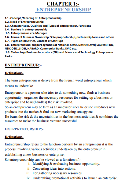 Entrepreneurship and Management &
        Smart Technology